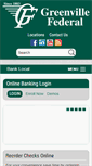 Mobile Screenshot of greenvillefederal.com
