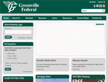 Tablet Screenshot of greenvillefederal.com